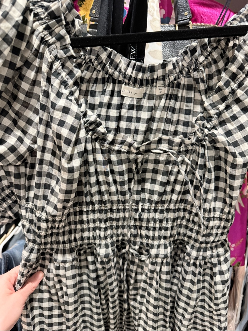 Doen Ischia Gingham dress worn once - Picture 6 of 6